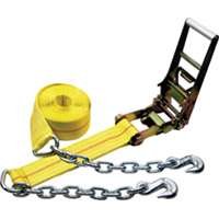 Ratchet Strap with Chain Anchors, 2 x 27' Ratcheting S-Line 45982-15