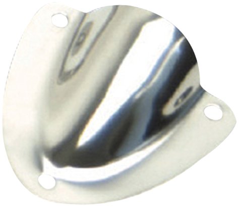 Whitecap S1390C 2-1/4 X 2-1/4 Stainless Steel Clam Shell Vent Deck Hardware Whitecap S1390C