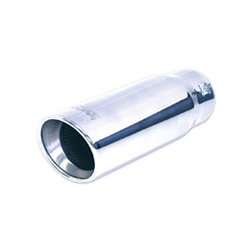 3A Racing 62-2407 Stainless Exhaust Tip Slant 4 Stainless Bolt-On Pipes 3A Racing 622407