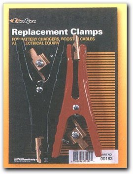 Booster Cable Clamps - Card of 2 (00182) Battery Jumper Cables East Penn 00182