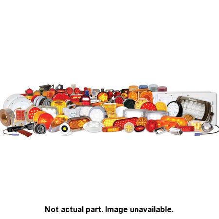 Grote Die-Cast Aluminum, Clearance/Marker Lamp Flat Back Red 46282 Marker Lights Grote 46282