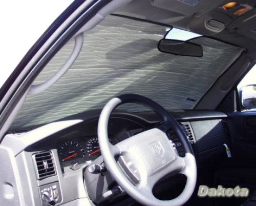 Sunshade for Dodge Dakota Pickup 1997 1998 1999 2000 2001 2002 2003 2004 HEATSHIELD Windshield Custom-fit Sunshade Sunshades HeatShield 1000