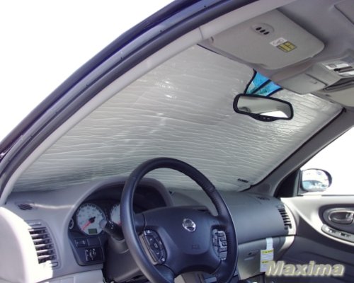 Sunshade for Nissan Maxima 2000 2001 2002 2003 HEATSHIELD Windshield Custom-fit Sunshade Sunshades HeatShield 773