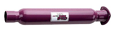 Flowtech 50230FLT Purple Hornies 3-Hole Header Muffler Exhaust & Emissions Flowtech 50230FLT