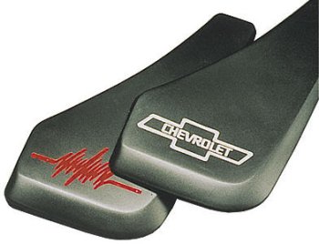 Highland 1025700 Black Buick Logo Molded Splash Guard - 2 Piece Mud Flaps & Splash Guards Highland 1025700