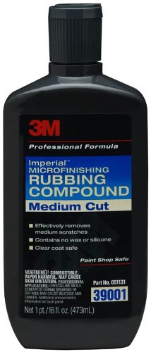 3M Imperial Microfinishing Rubbing Compound 39001, 16 oz Cleaners 3M 39001