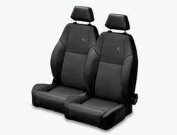 Bestop 3934615 Black Denim Trailmax Pro High-Back Fabric Front Premium Bucket Reclining Seat Body Bestop 3934615