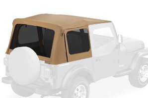 Bestop® 51123-37 Spice Replace-a-Top(TM) Soft Top Tinted Windows-With Upper Door Skins-No frame hardware included 1988-1995 Jeep Wrangler Tops & Roofs Bestop 51123-37