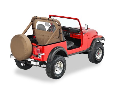 Bestop 80028-37 Spice Windjammer Wind Break for 80-95 CJ-5, CJ-7, CJ-8 Scrambler & Wrangler Tops & Roofs Bestop 80028-37