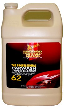 Meguiar's M62 Mirror Glaze Carwash Shampoo & Conditioner - 1 Gallon Cleaners Meguiar's M6201