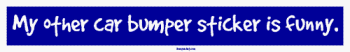 Bumper Stickers MY 