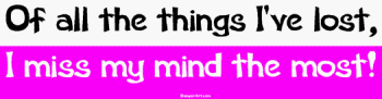 Bumper Stickers  