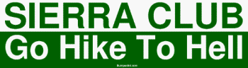 Bumper Stickers Sierra International 