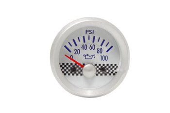 2½ Inch Carbon Fiber Style Water Temperature Meter Gauge Gauges Procarparts UNIXXXX-3203MGX