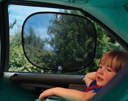 Sunshades Chrome Auto Emblems 