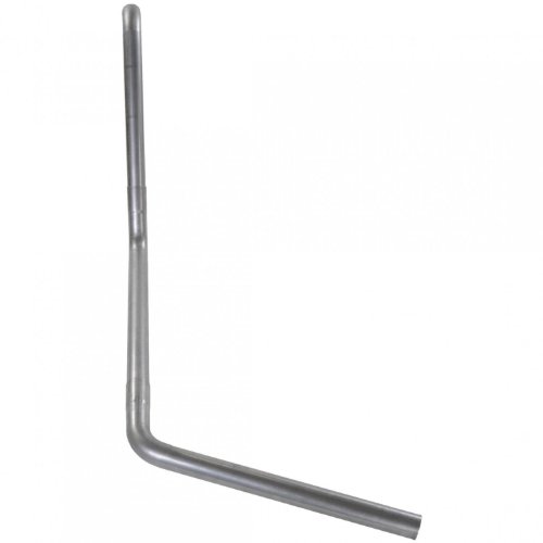 Flowmaster 15901 16-Gauge Aluminized Steel Universal Tailpipe Kit with 2.50 Mandrel Bent Tubing - 4 Piece Exhaust Pipes & Tips Flowmaster 15901