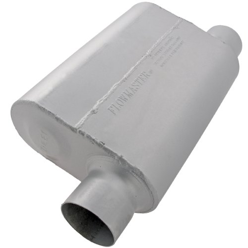 Flowmaster 943044 40 Delta Flow Muffler - 3.00 Offset IN / 3.00 Same Side OUT - Aggressive Sound Mufflers Flowmaster 943044