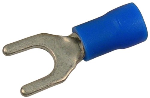 Pico 1825D 16-14 AWG(Blue) Flared Vinyl Insulated Electrical Wiring #10 Spade Terminals 12 Per Package Accessories Pico 1825D