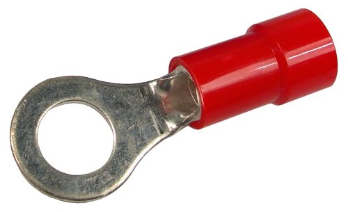 Pico 4079C 8 AWG (Red) Battery Cable Flared Vinyl Insulated 3/8 Brazed Lug Ring / Eye Terminals 20 Per Package Terminals & Ends Pico 4079C