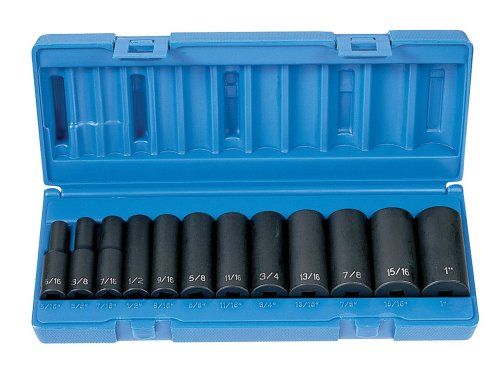 Socket Sets Grey Pneumatic 1213D