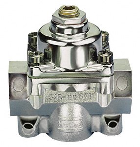 Holley 12-500 Chrome Fuel Pressure Regulator Pressure Regulators Holley 12500
