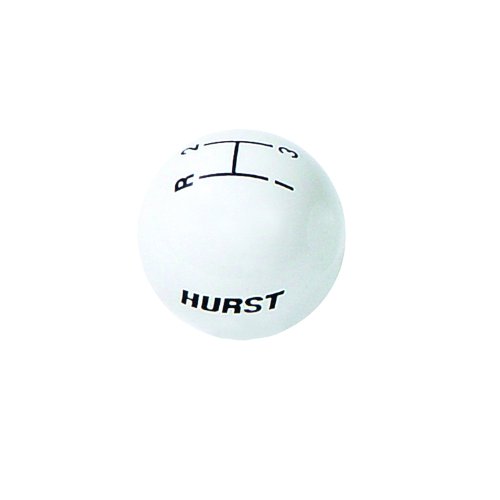Hurst 1637624 White 3-Speed Replacement Shifter Knob Body Hurst 1637624