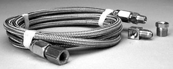 Auto Meter 3235 Braided Stainless Steel Hose Gauge Sets Auto Meter 3235