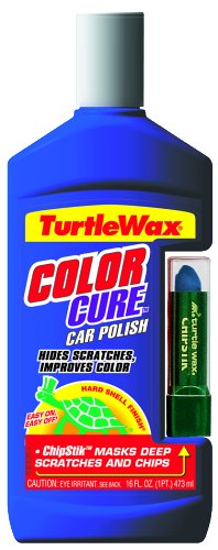 Turtle Wax T374KT Color Cure Car Polish with ChipStik Blue, 16 ounces Waxes Turtle Wax T376KT