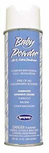 Baby Powder Air & Fabric Deodorizer - Case:12 Air Fresheners Sprayway 184-12