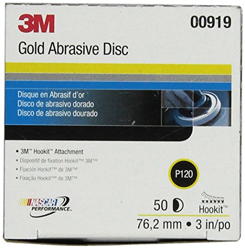 3M 00919 Hookit Gold 3 P120C Grit Disc Sanders 3M 00919
