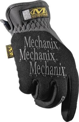 Mechanix Wear Fast-Fit Gloves , Color: Black, Size: Lg MFF-05-010 Safety Work Gloves Mechanix Wear MFF-05-010