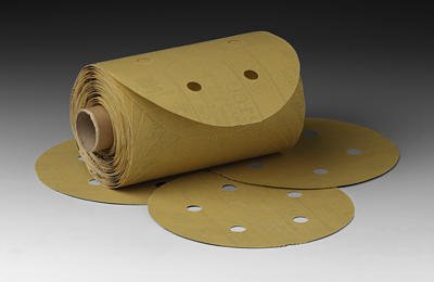 3M 01639 Stikit Gold 6 P180A Grit Dust-Free Disc Roll Sanders 3M 01639