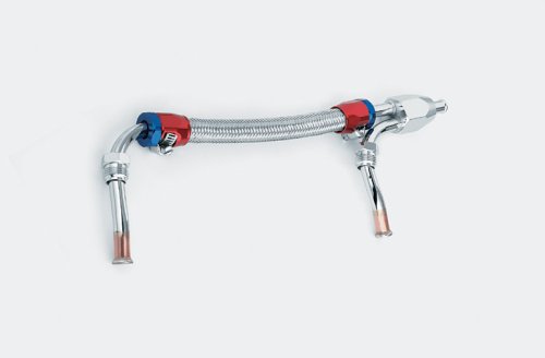 Mr. Gasket 1556G Chrome Adjustable Fuel Line Lines Mr. Gasket 1556G