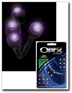 Streetglow OPLEDNB OPTX Neo Blue LED, (Pack of 4) Lighting Streetglow OPLEDNB