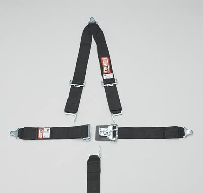 RJS Racing 50502-16-23 Black 5 Point Harness System Seat Belts R.J.S. Racing Equipment 505021623