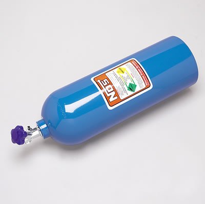 NOS 14760NOS 20 lb. Electric Blue Nitrous Bottle Replacement Parts NOS 14760NOS