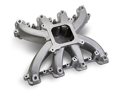 Holley 300-136 LS Single Plane Mid Rise EFI Intake Intake Manifolds Holley 300-136