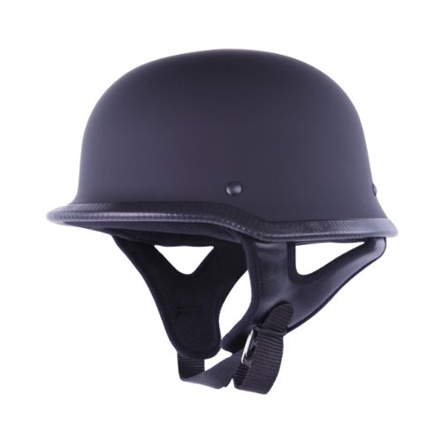 HCI-115 Half Helmet German-Matt Black (Small) Helmets HCI 115Matt-S