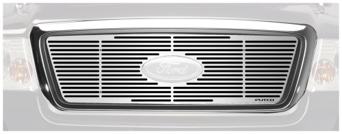 Putco 91142 Liquid Mirror Solid Aluminum Billet Grille Grilles Putco 91142