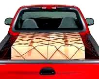 Highland Bunji Truck Bed Net Deluxe Bungee Truck Bed Cargo Net (60W x 78L) Cargo Nets & Tailgate Nets Highland GRB95006