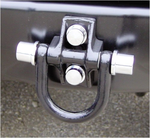 RealWheels Chrome Plastic Bolt Covers for Rear Tow Hooks, for the 2005 Hummer H2 Tow Hooks Real Wheels 6K3H50--1-605WR--VUSSWR