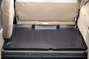 Husky Cargo Liner - Black, for the 2002 Ford Excursion Custom Fit Husky 4C1F20--10932--VUSSUH