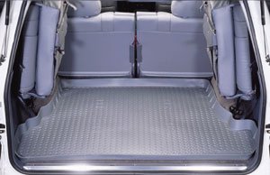 Husky Cargo Liner - Grey, for the 1998 Toyota Land Cruiser Custom Fit Husky 6D1T89--21352--VUSSUH