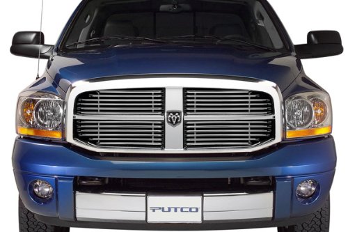Putco 33106 Virtual Tubular Mirror Stainless Steel Grille Grilles Putco 33106