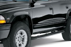 Westin 25-1255 Signature Series Round Nerf Bars - Black, for the 2002 Dodge Durango Body Westin 8B1D20--5521-52--VUSTSW