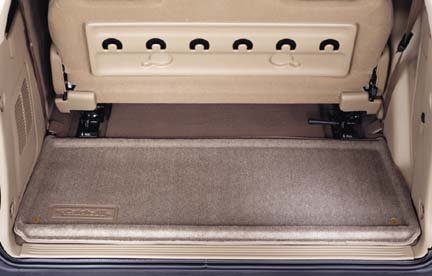 Nifty Catch-All Premium Rear Cargo Liner - Grey, for the 1995 GMC Suburban C/K 1500 Custom Fit Nifty 5H2G59--426016--VUSFIN