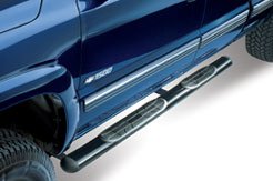 Westin 22-0025 Oval Tube Nerf Bars - Black, for the 2000 GMC Yukon Body Westin 6J2G00--5200-22--VUSTSW