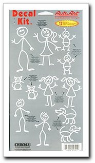 Bumper Stickers, Decals & Magnets Chroma Graphics 5301