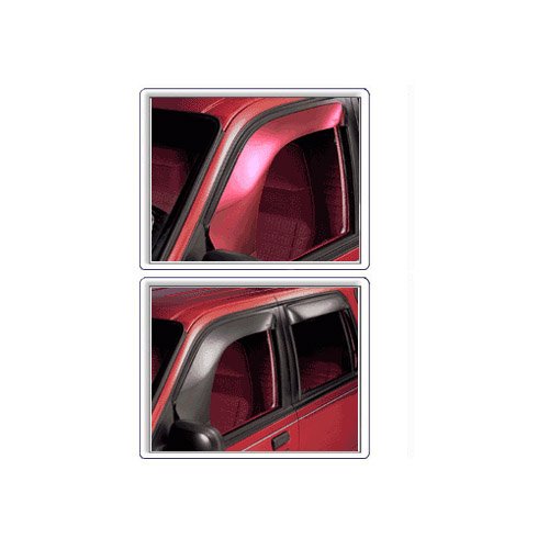 Aerovisor-Ex Wide Visor For Ford ~ F-150 Pickup ~ 1997-2004 ~ Smoke ~ (2 Pc Set-Front) Body Auto Ventshade 95842-653684