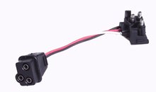 Maxxima M50901 3-pin Male/Female 6 Electrical Connector Extension Harness Coil Lead Wires Maxxima M50901